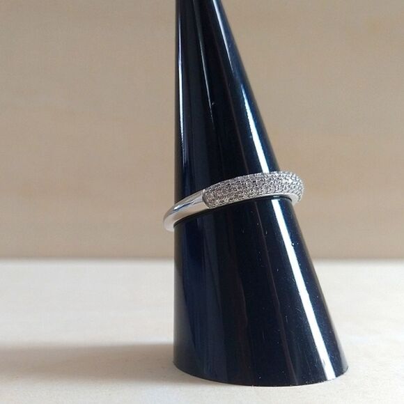 Zirconia Band Ring - Picture 1 of 11